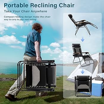 Amazon.com : MFSTUDIO Zero Gravity Chairs, Oversized Patio
